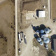 Imagen para el artículo titulado Este granjero calculó cuándo pasaría un satélite sobre su terreno y escribió un mensaje con sus vacas